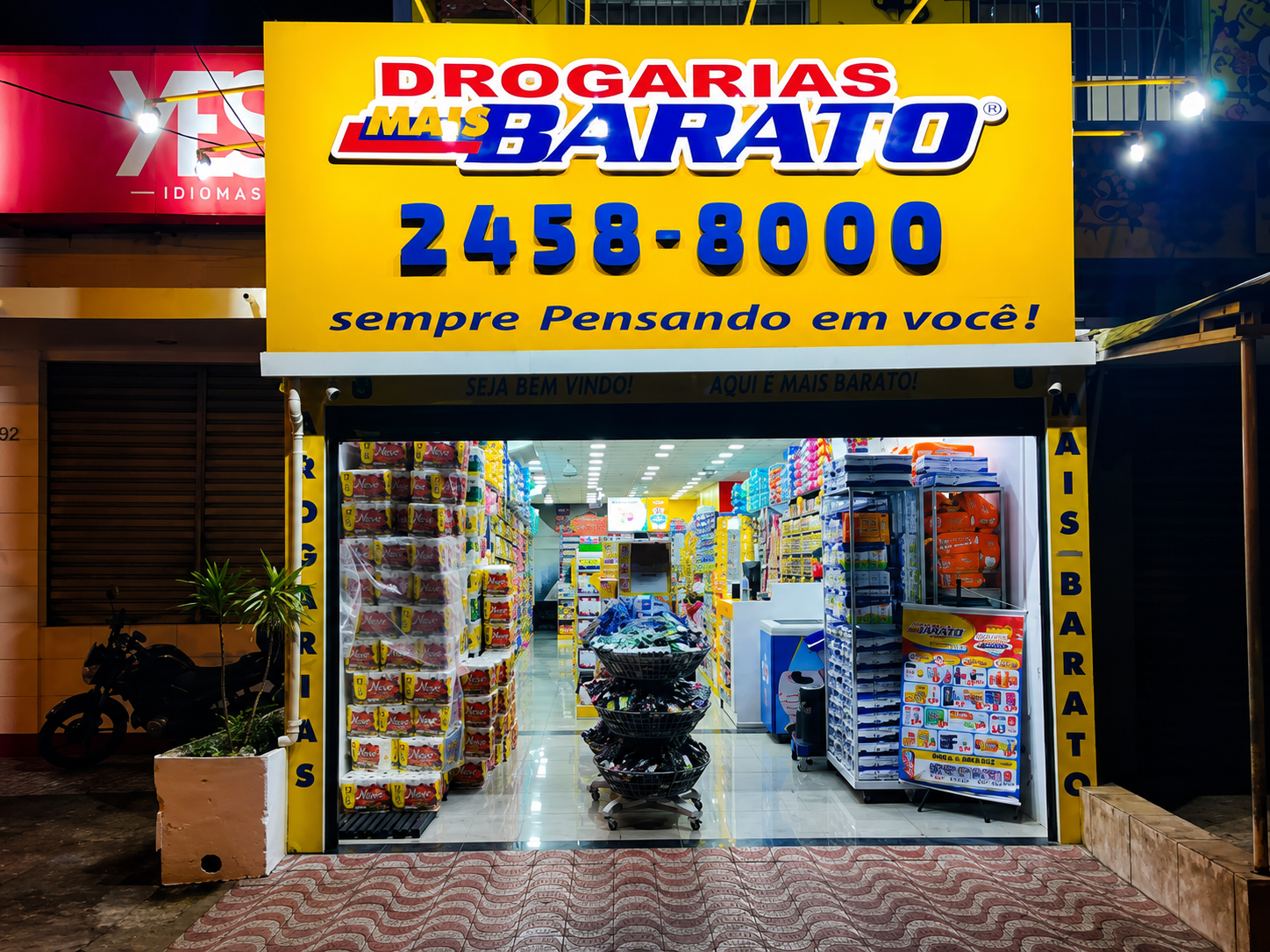 Fachada da Drogarias Mais Barato em Parque Anchieta - RJ